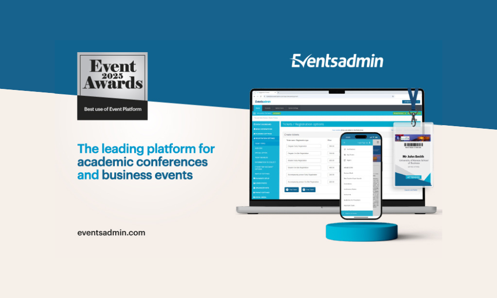 EventsAdmin Receives Silver Award at Event Awards 2025